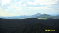 Lužické hory-pohled od Popovy skály
