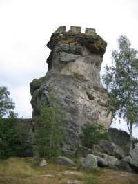 skalní hrad Jestřebí