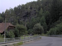 Bohuňovské skály u Letovic v údolí Křetínky