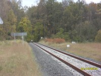 "konec" železniční trati Rumburk-Poustevna,dále je už německo