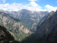 Majestátní Pachnes 2453 m n.m. (nejvyšší vrchol Lefka Ori)