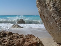 Pláž Megali Petra