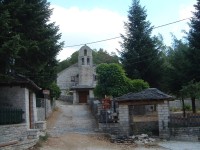 Vesnice Monodendri - kostelík Ag. Minas