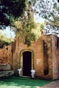 Kostelík v benátské pevnosti v Rethymnu