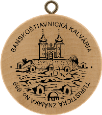 Turistická známka č. 659 - Banskoštiavnická kalvária