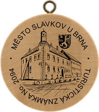 Turistická známka č. 2094 - Město Slavkov u Brna