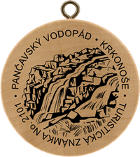 Turistická známka č. 2101 - Pančavský vodopád - Krkonoše