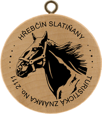Turistická známka č. 2111 - Hřebčín Slatiňany