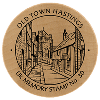 Turistická známka č. 30 - Old Town Hastings