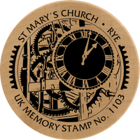 Turistická známka č. 1103 - St Mary´s Church Rye