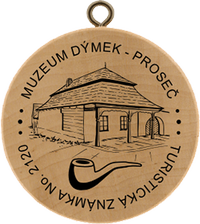 Turistická známka č. 2120 - Muzeum dýmek, Proseč