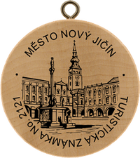 Turistická známka č. 2121 - Město Nový Jičín