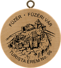 Turistická známka č. 96 - FÜZÉR - FÜZÉRI VÁR