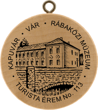 Turistická známka č. 113 - KAPUVÁR - VÁR - RÁBAKÖZI MÚZEUM