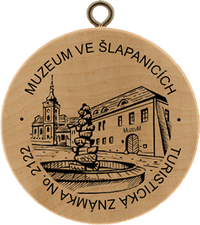 Turistická známka č. 2122 - Muzeum ve Šlapanicích