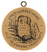 Turistická známka č. 2133 - Kynžvartský hrad