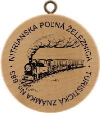 Turistická známka č. 683 - Nitrianska poľná železnica