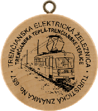 Turistická známka č. 687 - Trenčianska elektrická železnica