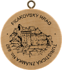 Turistická známka č. 692 - Fiľakovský hrad