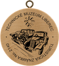 Turistická známka č. 2140 - Technické muzeum Liberec