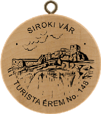 Turistická známka č. 148 - SIROKI VÁR