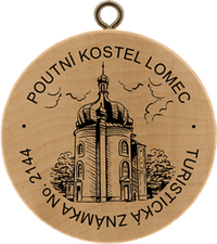 Turistická známka č. 2144 - Poutní kostel Lomec