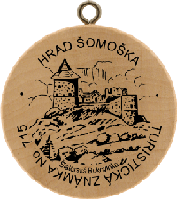 Turistická známka č. 715 - Hrad Šomoška