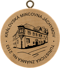 Turistická známka č. 2153 - Královská mincovna Jáchymov