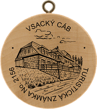 Turistická známka č. 2156 - Vsacký Cáb