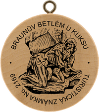 Turistická známka č. 2169 - Braunův Betlém u Kuksu