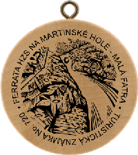 Turistická známka č. 720 - Ferrata HZS na Martinské hole - Malá Fatra