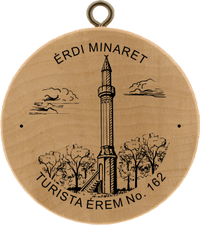 Turistická známka č. 162 - ÉRDI MINARET