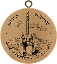 Turistická známka č. 2188 - Město Vizovice