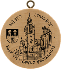 Turistická známka č. 2195 - Město Lovosice