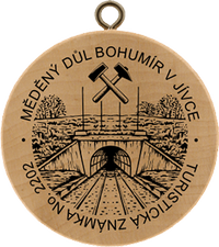 Turistická známka č. 2202 - Měděný důl Bohumír, Jívka