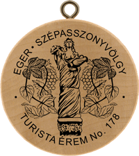 Turistická známka č. 178 - EGER - SZÉPASSZONYVÖLGY
