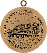 Turistická známka č. 2210 - Lyžařská bouda, Liščí louka, Krkonoše