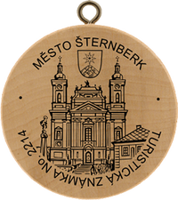 Turistická známka č. 2214 - Město Šternberk
