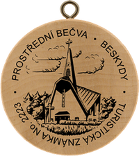Turistická známka č. 2223 - Prostřední Bečva, Beskydy