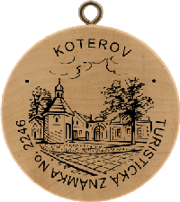Turistická známka č. 2246 - Koterov