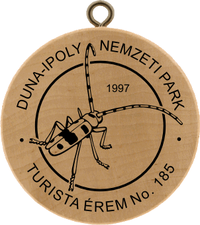 Turistická známka č. 185 - DUNA-IPOLY NEMZETI PARK
