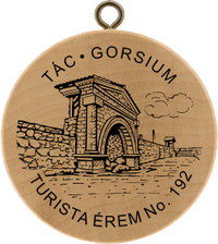 Turistická známka č. 192 - TÁC - GORSIUM