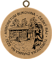 Turistická známka č. 2232 - Arboretum Bukovina, Český ráj