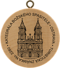Turistická známka č. 2260 - Katedrála Božského Spasitele, Ostrava