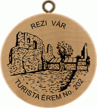 Turistická známka č. 202 - REZI VÁR