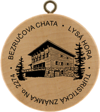 Turistická známka č. 2274 - Bezručova chata, Lysá hora