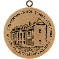 Turistická známka č. 423 - Muzeum Ceramiki w Bolesławcu - Ceramika