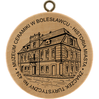 Turistická známka č. 424 - Muzeum Ceramiki w Bolesławcu - Historia Miasta