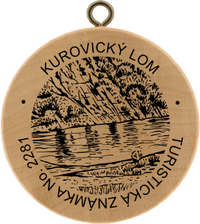 Turistická známka č. 2281 - Kurovický lom