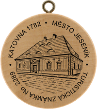 Turistická známka č. 2289 - Katovna 1782, Město Jeseník